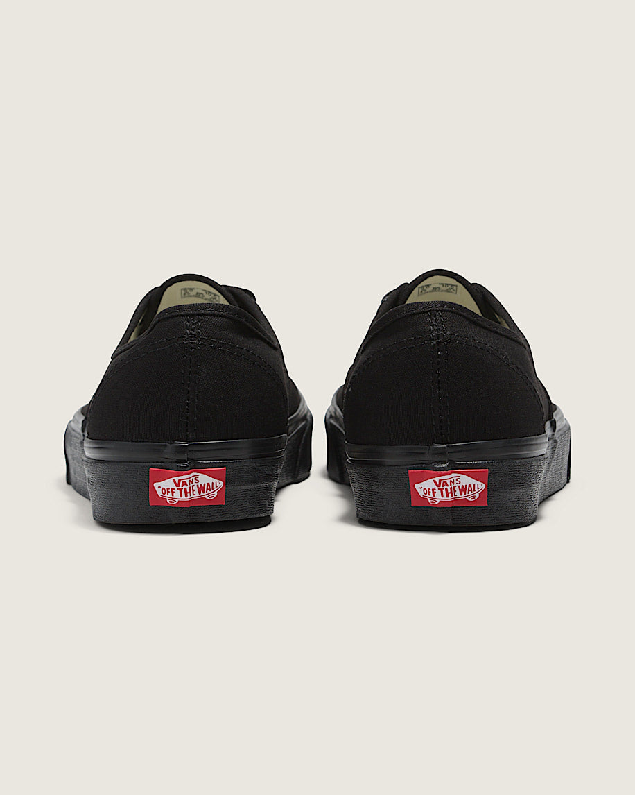 Vans Authentic All Black-Black slip on shoes mens vans womens vans shoes slip on