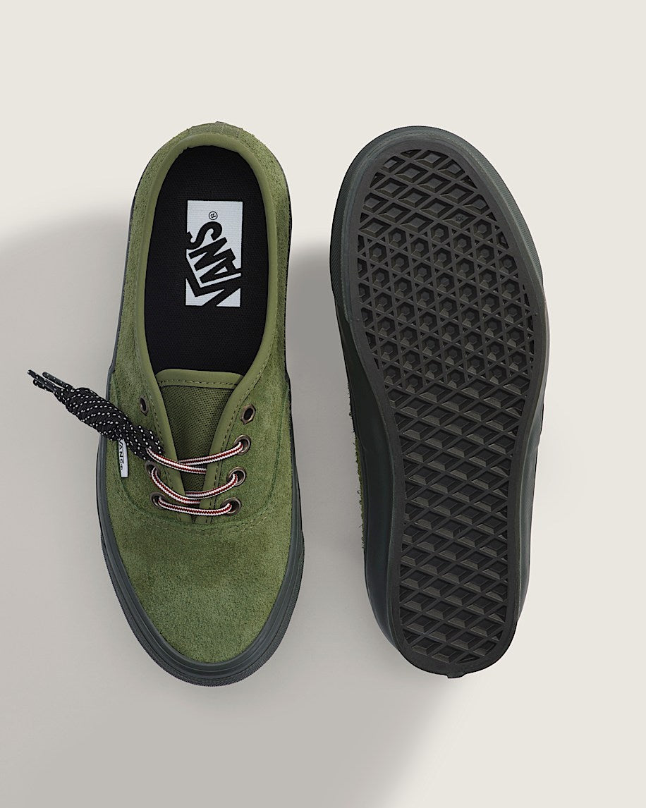 Vans Authentic 44 DX Anaheim Factory Olive Green Suede slip on shoes mens vans womens vans shoes slip on