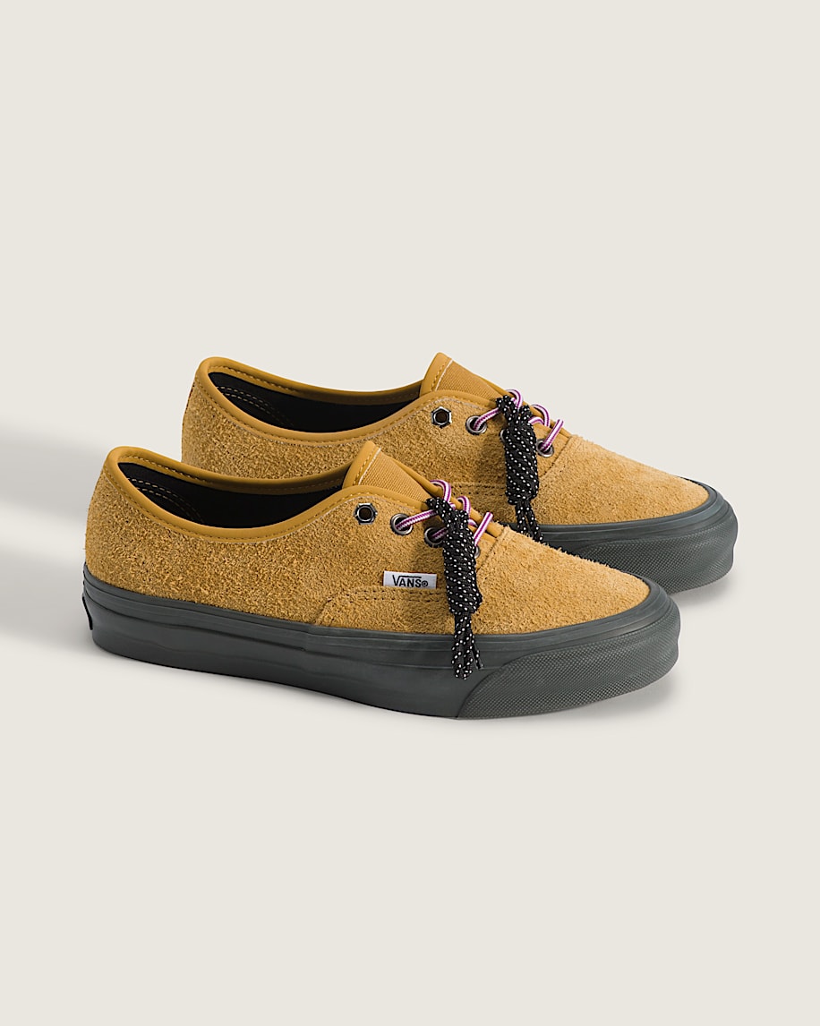 Vans Authentic 44 DX Golden Yellow Suede slip on shoes mens vans womens vans shoes slip on