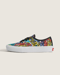 Vans Authentic Multicolor Graffiti Print slip on shoes mens vans womens vans shoes slip on