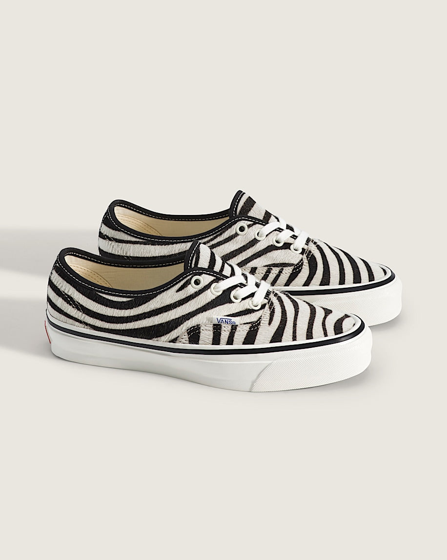 Vans Authentic 44 DX Zebra Print slip on shoes mens vans womens vans shoes slip on