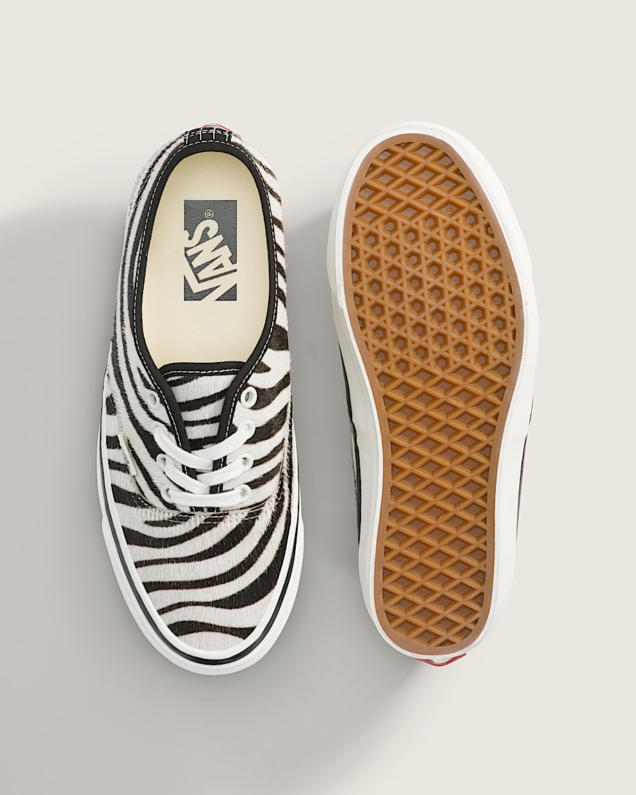 Vans Authentic 44 DX Zebra Print slip on shoes mens vans womens vans shoes slip on