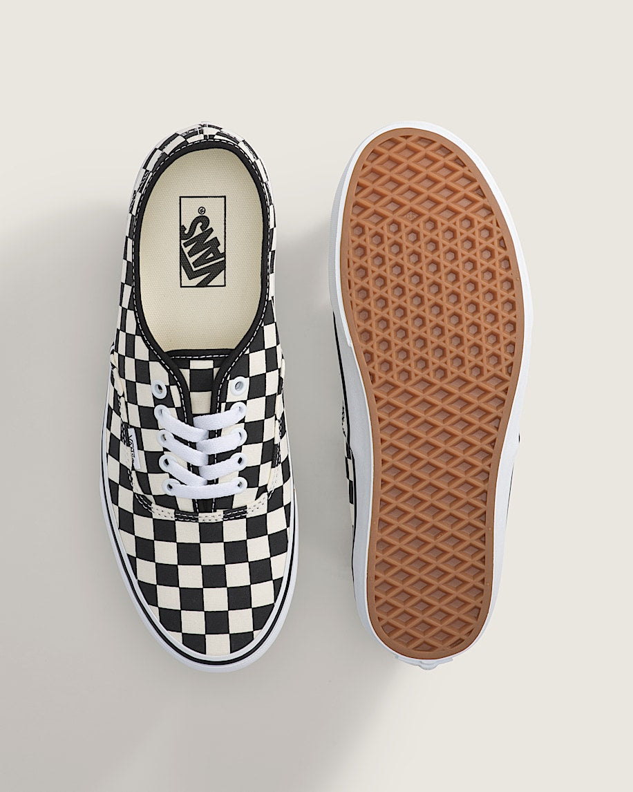 Vans Authentic Black White Checkerboard slip on shoes mens vans womens vans shoes slip on
