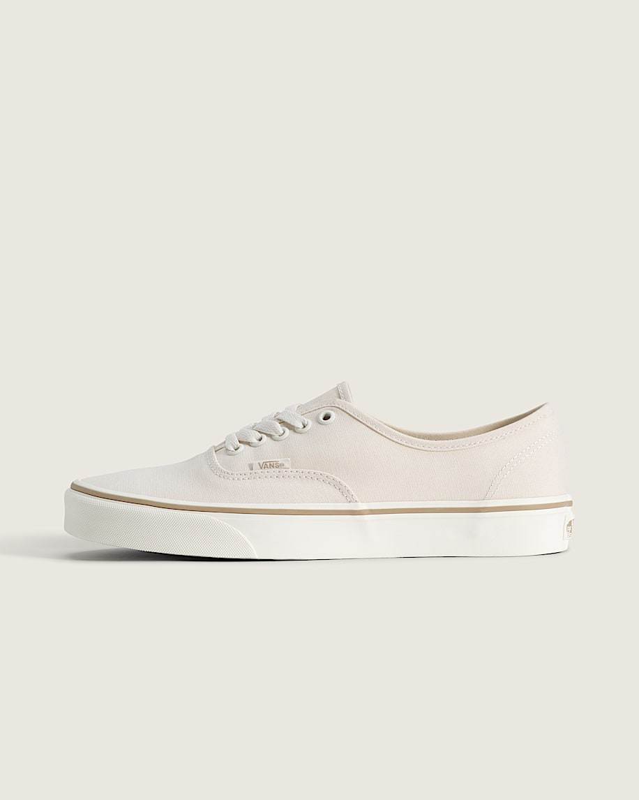 Vans Authentic Cream Beige Canvas slip on shoes mens vans womens vans shoes slip on