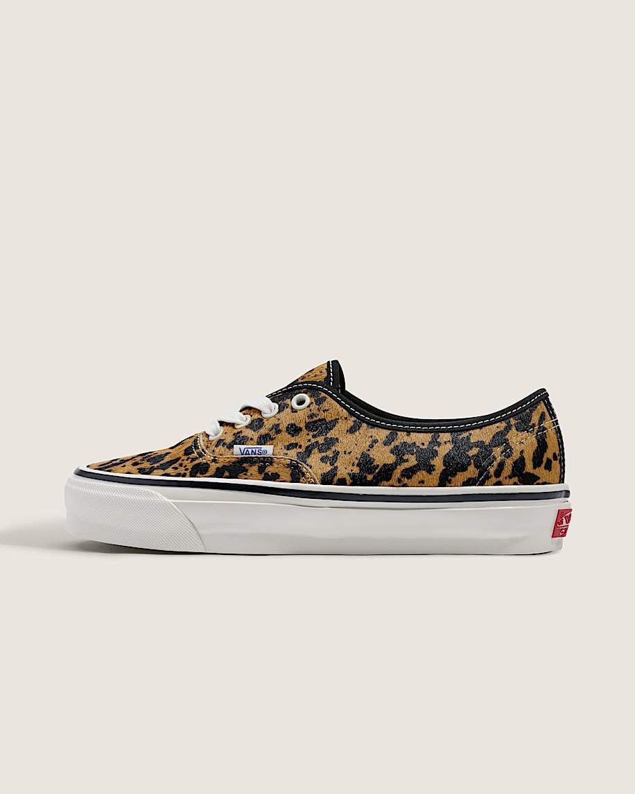 Vans Authentic Leopard Print Pony Hair slip on shoes mens vans womens vans shoes slip on