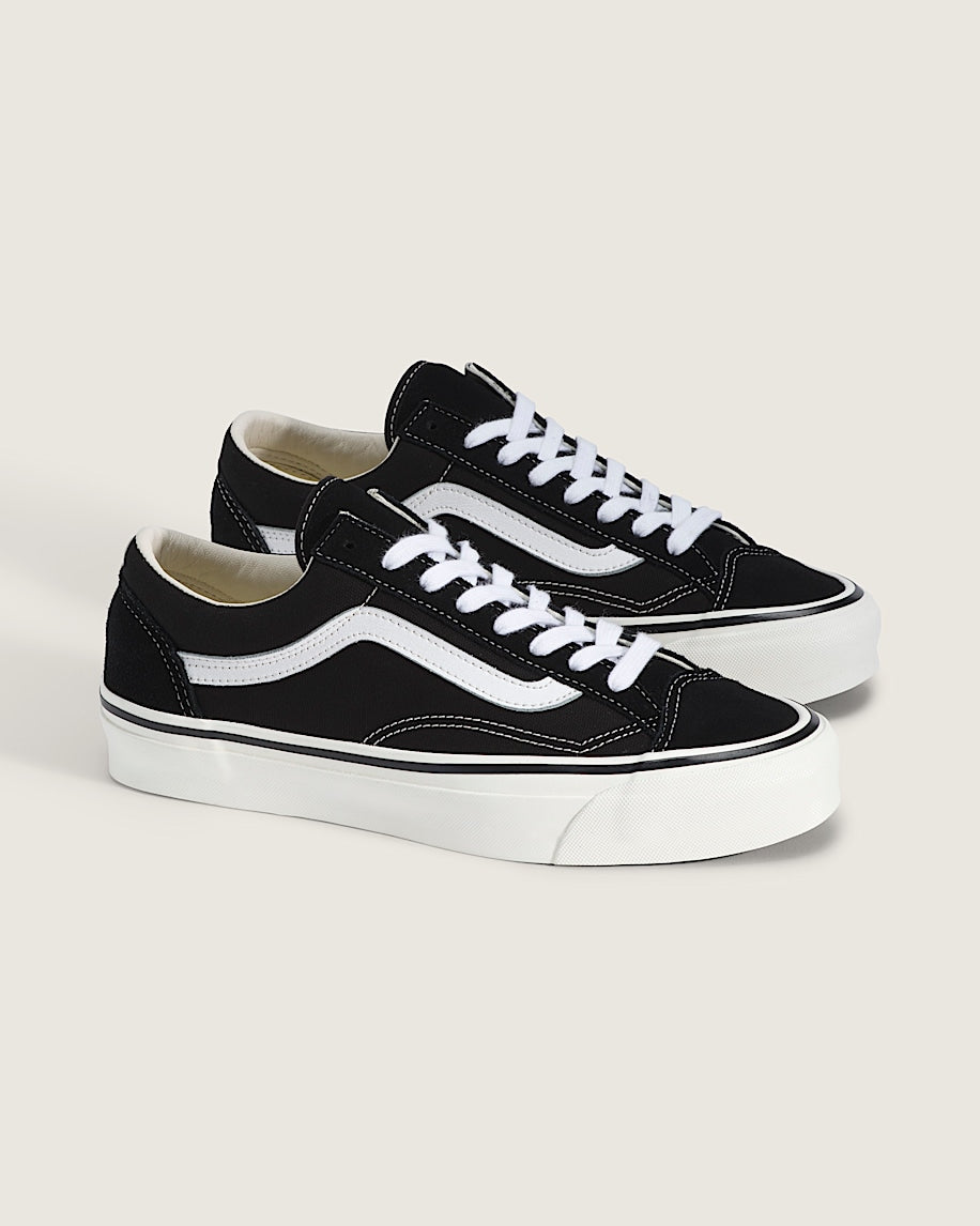 Vans Old Skool 36 Black White Off-White Midsole slip on shoes mens vans womens vans shoes slip on