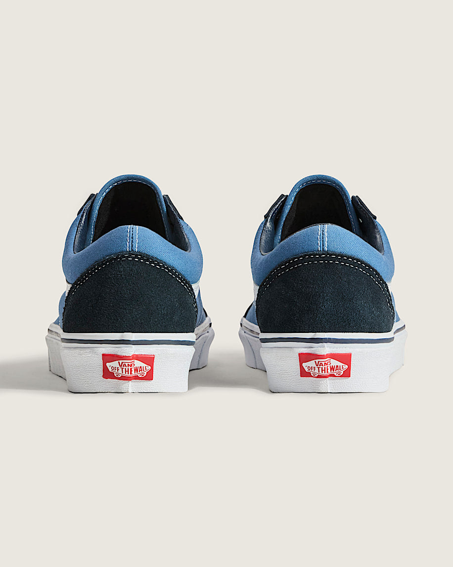 Vans Old Skool Navy Blue Two-Tone slip on shoes mens vans womens vans shoes slip on