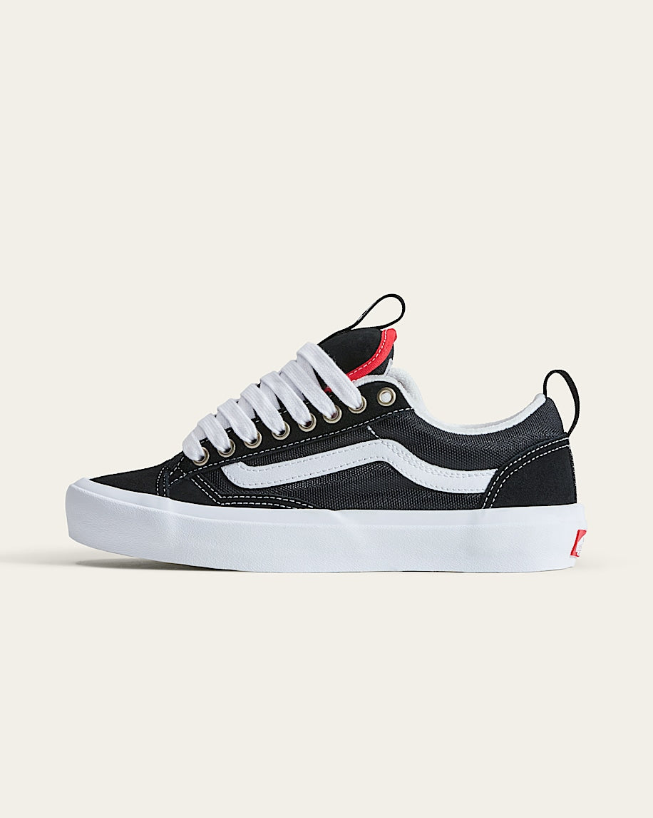 Vans Old Skool Black White Red Accent slip on shoes mens vans womens vans shoes slip on