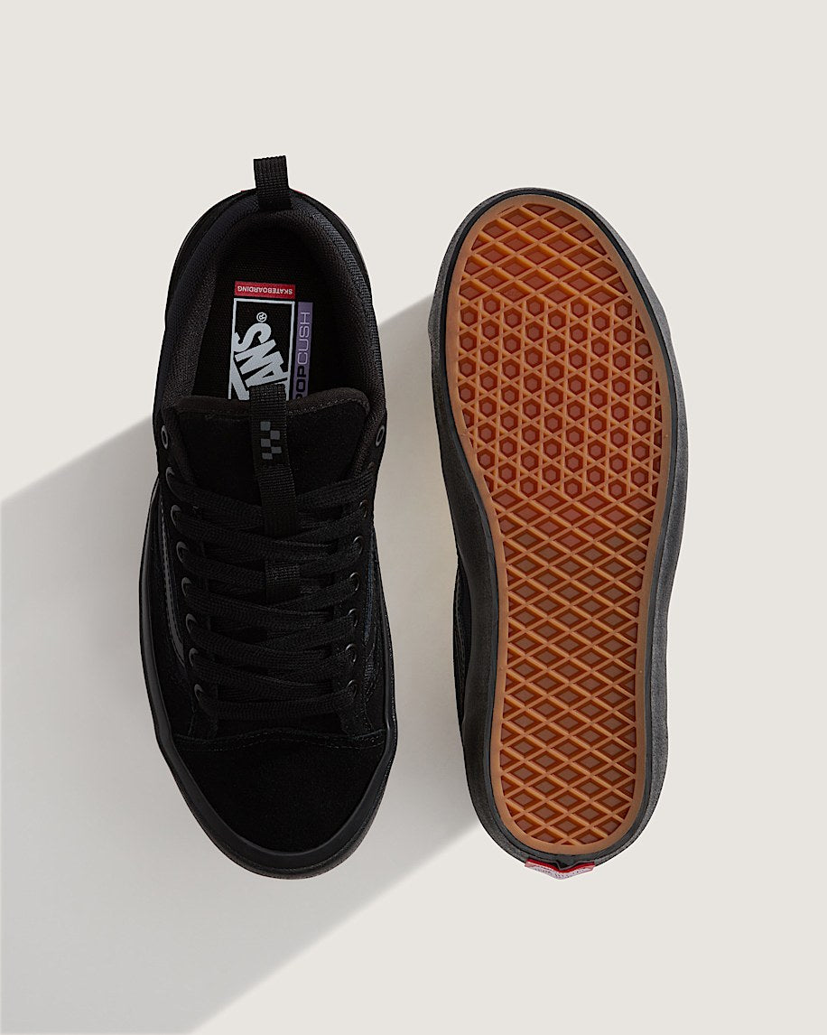 Vans Old Skool Triple Black slip on shoes mens vans womens vans shoes slip on