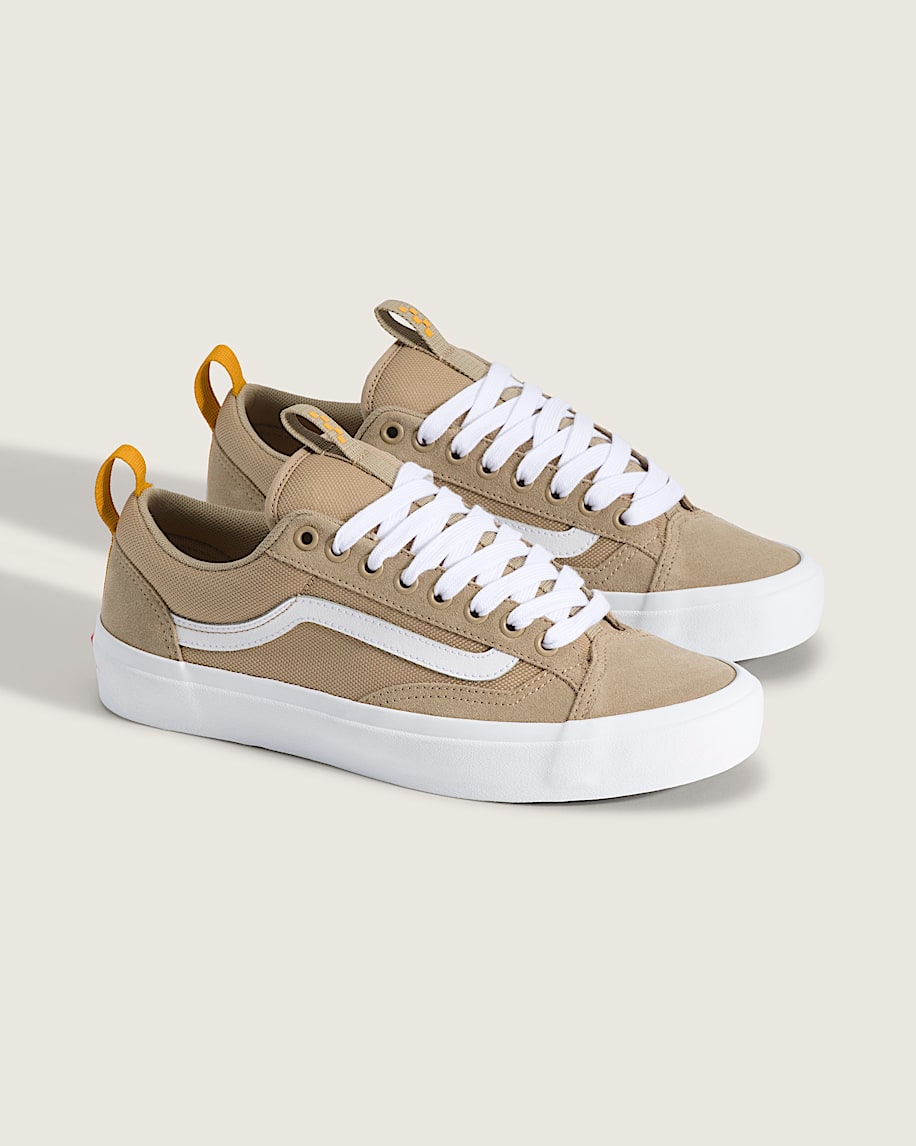 Vans Old Skool Khaki White slip on shoes mens vans womens vans shoes slip on