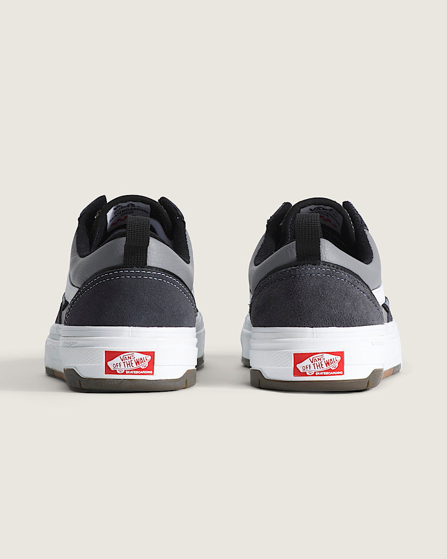 Vans Old Skool Skate Grey Black White slip on shoes mens vans womens vans shoes slip on