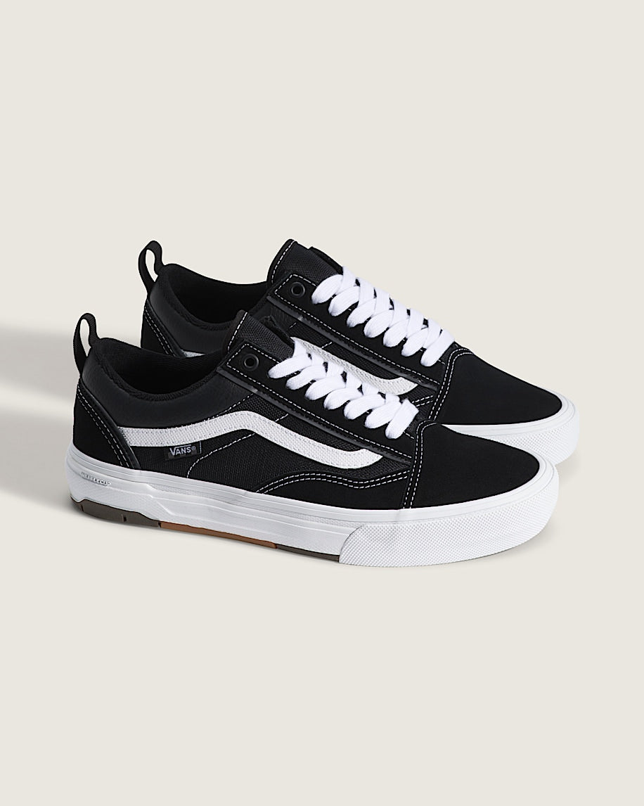 Vans Old Skool Skate Black White slip on shoes mens vans womens vans shoes slip on