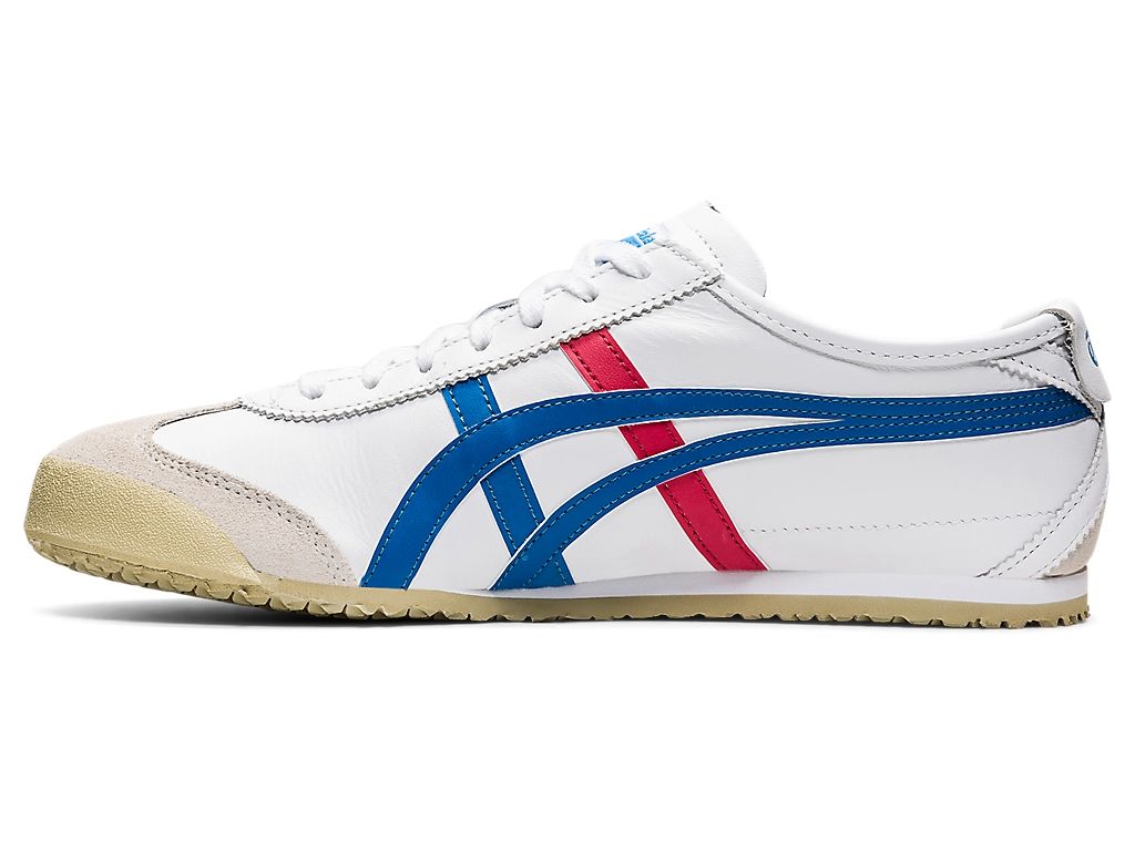 Onitsuka Tiger Mexico 66 Unisex Sneakers – White / Blue / Red  running shoes women asics mens shoes