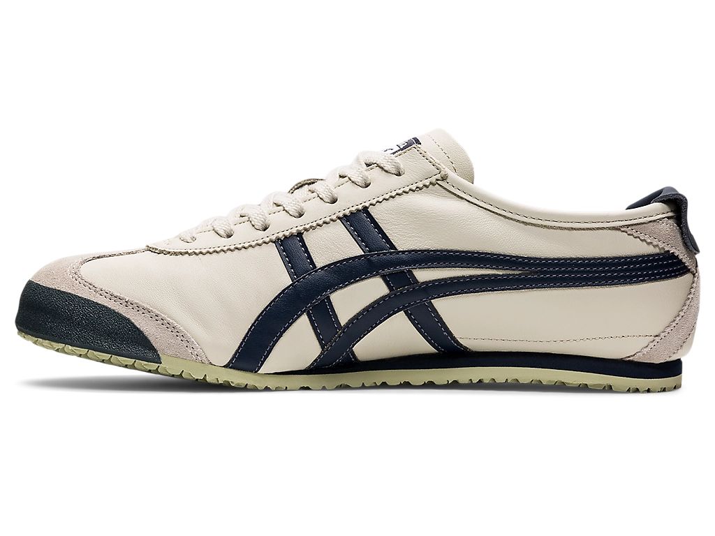 Onitsuka Tiger Mexico 66 Unisex Sneakers – Beige / Navy running shoes women asics mens shoes