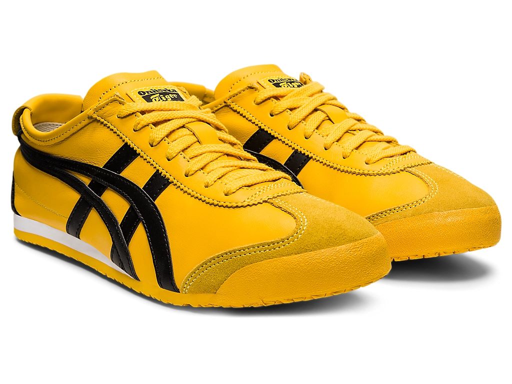 Onitsuka Tiger Mexico 66 Unisex Sneakers – Yellow / Black  running shoes women asics mens shoes