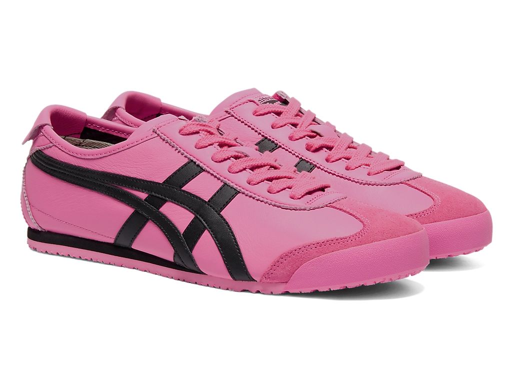 Onitsuka Tiger Mexico 66 Unisex Sneakers – Hot Pink / Black  running shoes women asics mens shoes