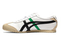 Onitsuka Tiger Mexico 66 Unisex Sneakers – White / Green / Black running shoes women asics mens shoes