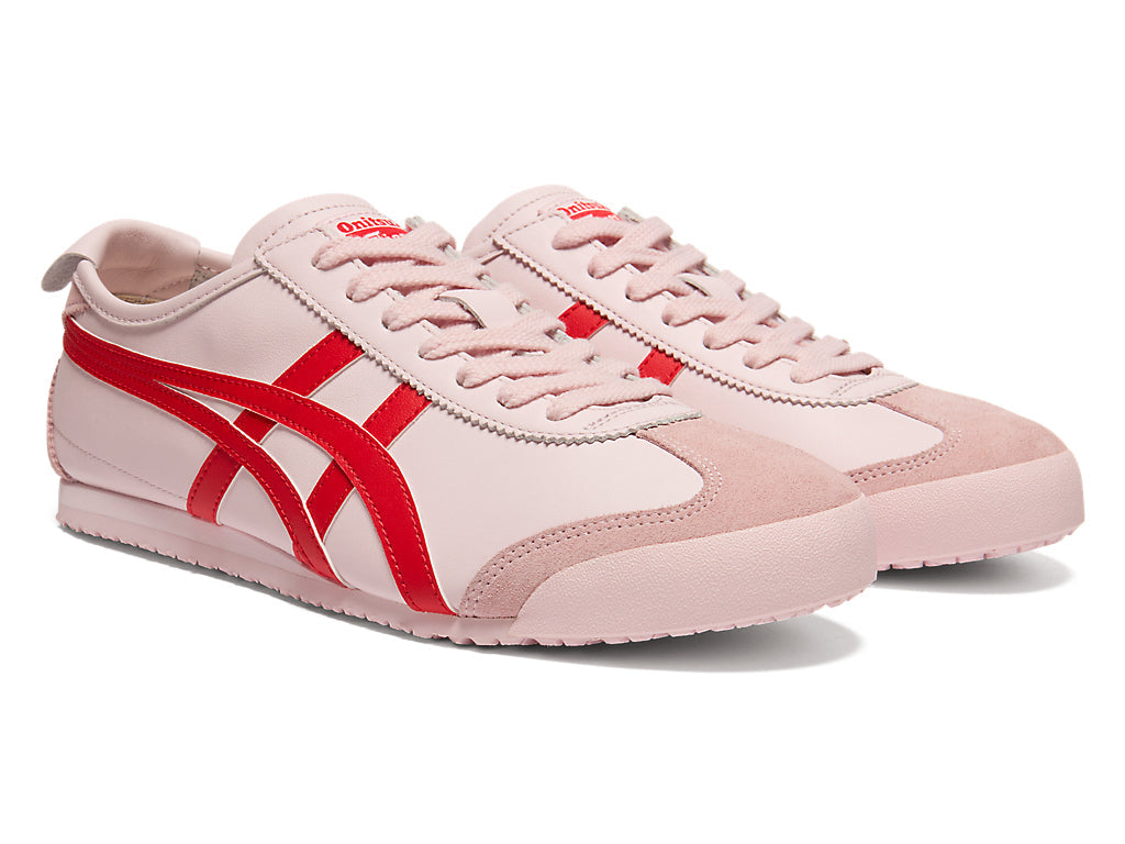 Onitsuka Tiger Mexico 66 Unisex Sneakers – Light Pink / Red running shoes women asics mens shoes