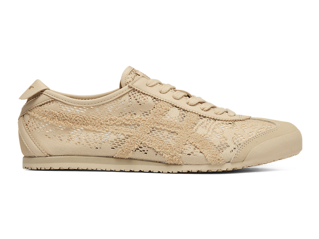 Onitsuka Tiger Mexico 66 Unisex Sneakers – Beige / Lace Mesh running shoes women asics mens shoes