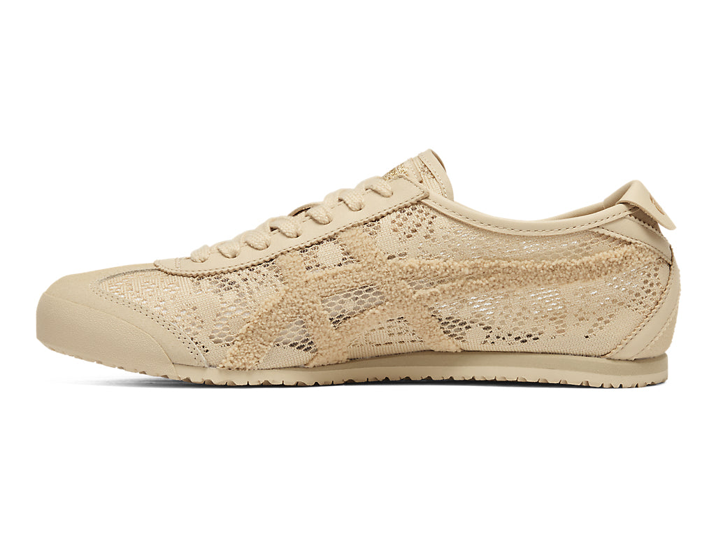 Onitsuka Tiger Mexico 66 Unisex Sneakers – Beige / Lace Mesh running shoes women asics mens shoes