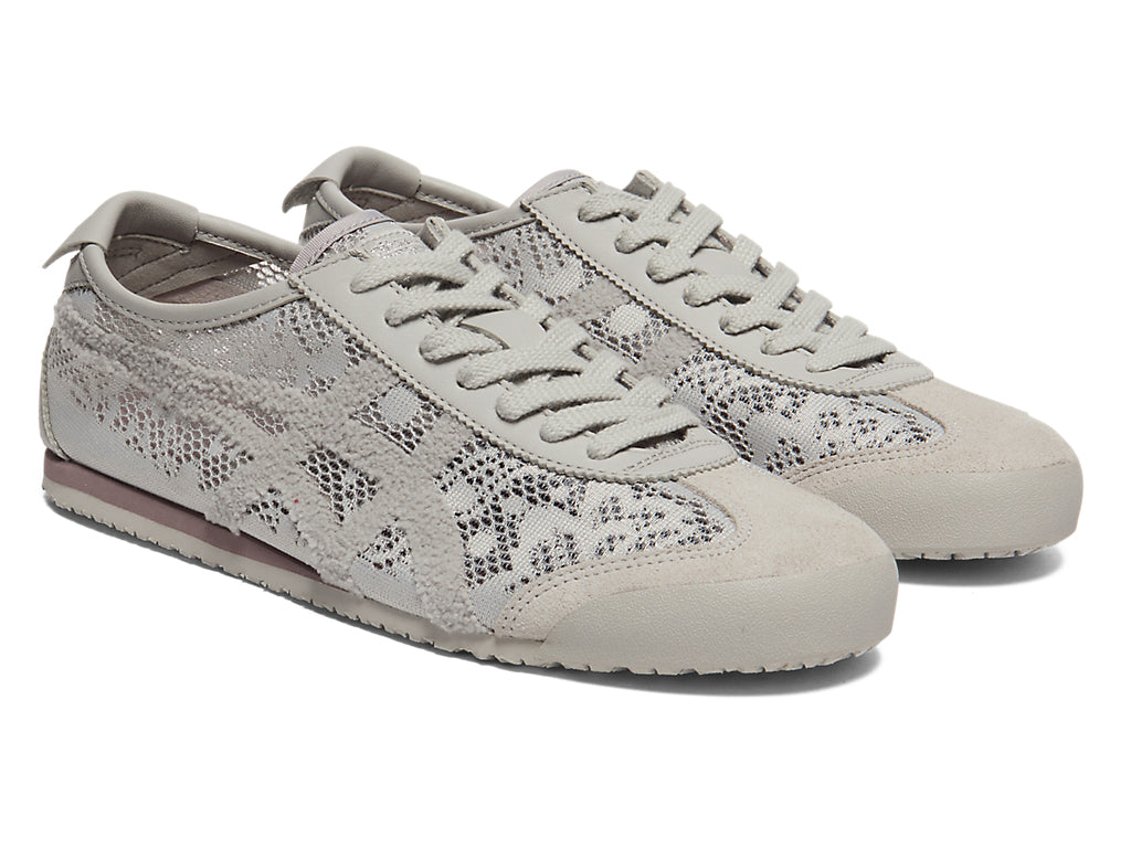 Onitsuka Tiger Mexico 66 Unisex Sneakers – Light Gray / Lace Mesh running shoes women asics mens shoes