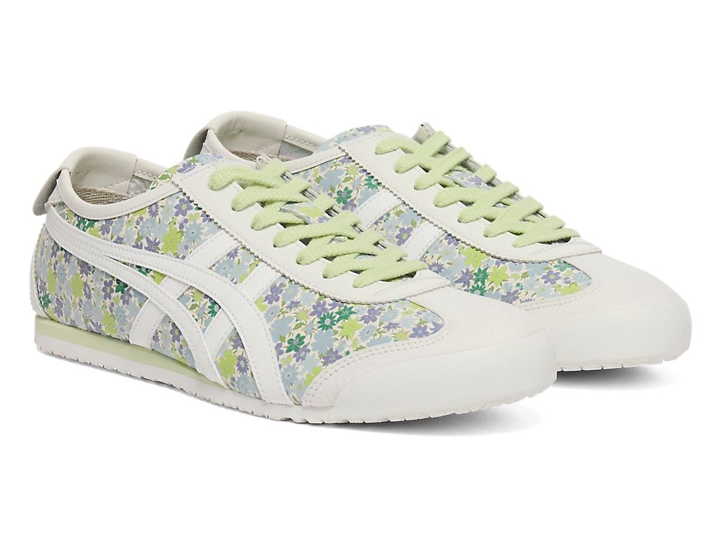 Onitsuka Tiger Mexico 66 Unisex Sneakers – White / Floral Print running shoes women asics mens shoes