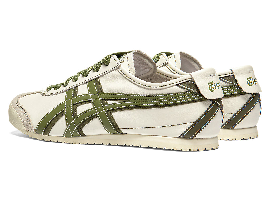 Onitsuka Tiger Mexico 66 Unisex Sneakers – Cream / Olive Green running shoes women asics mens shoes