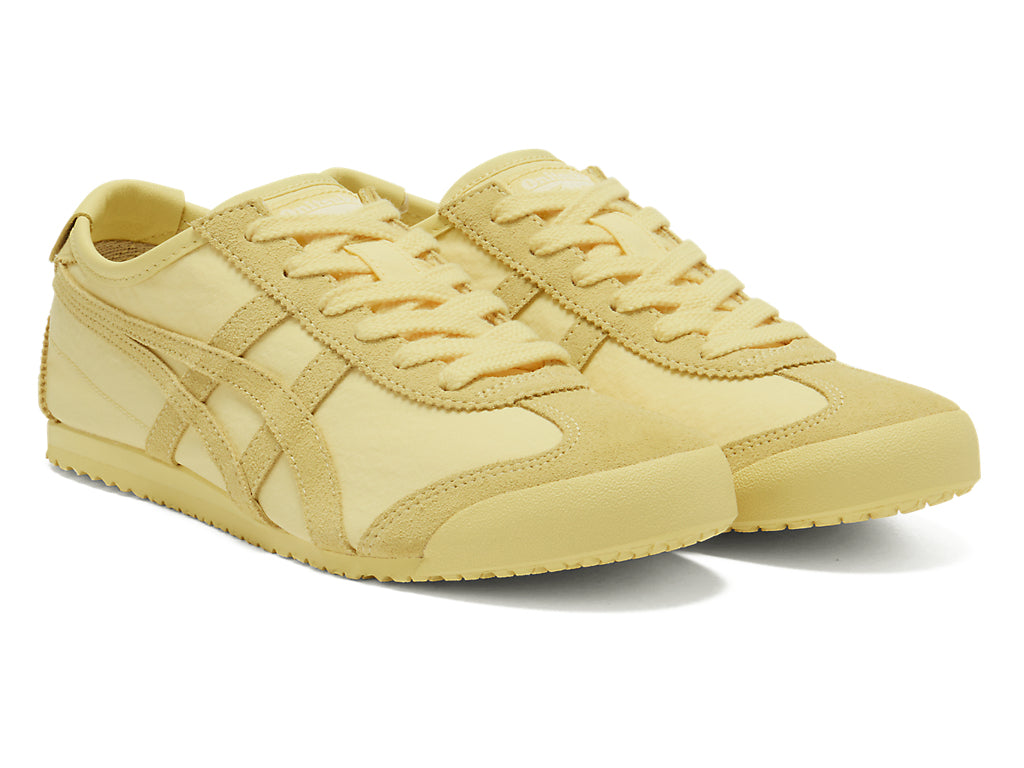 Onitsuka Tiger Mexico 66 Unisex Sneakers – Pale Yellow  running shoes women asics mens shoes