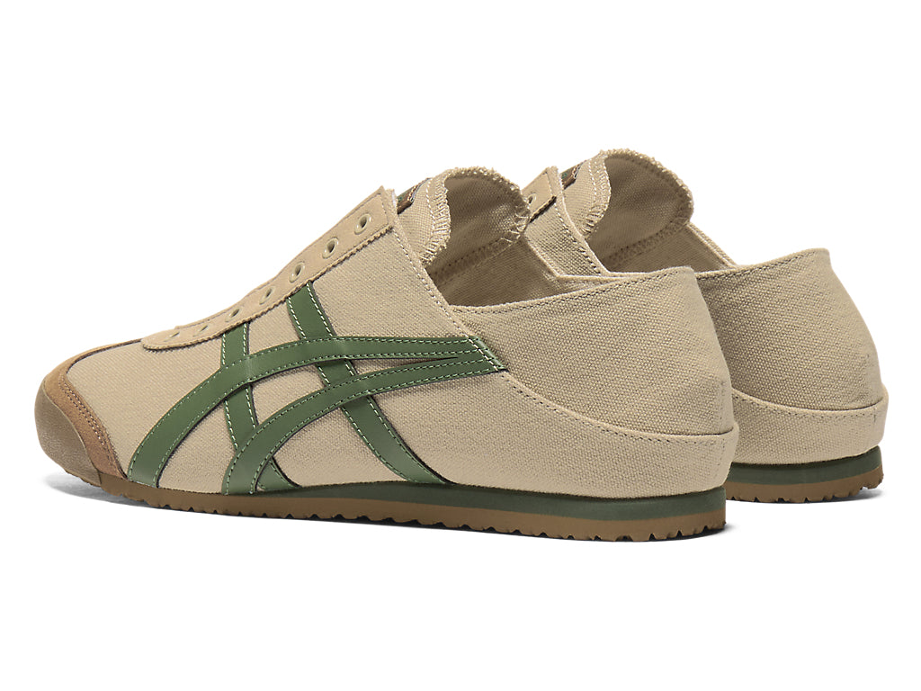 Onitsuka Tiger Mexico 66 Paraty Unisex Sneakers – Beige / Green  running shoes women asics mens shoes