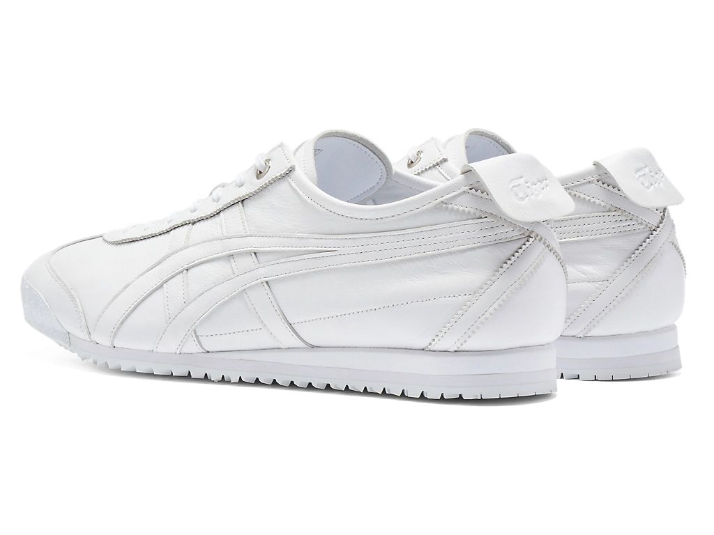 Onitsuka Tiger Mexico 66 Unisex Sneakers – All White  running shoes women asics mens shoes