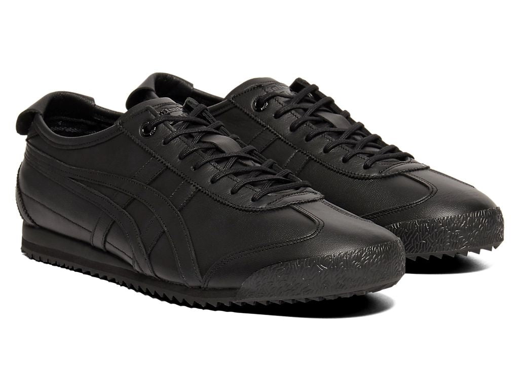 Onitsuka Tiger Mexico 66 Unisex Sneakers – Full Black  running shoes women asics mens shoes