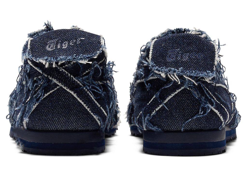 Onitsuka Tiger Mexico 66 Unisex Sneakers – Dark Blue Frayed Denim  running shoes women asics mens shoes