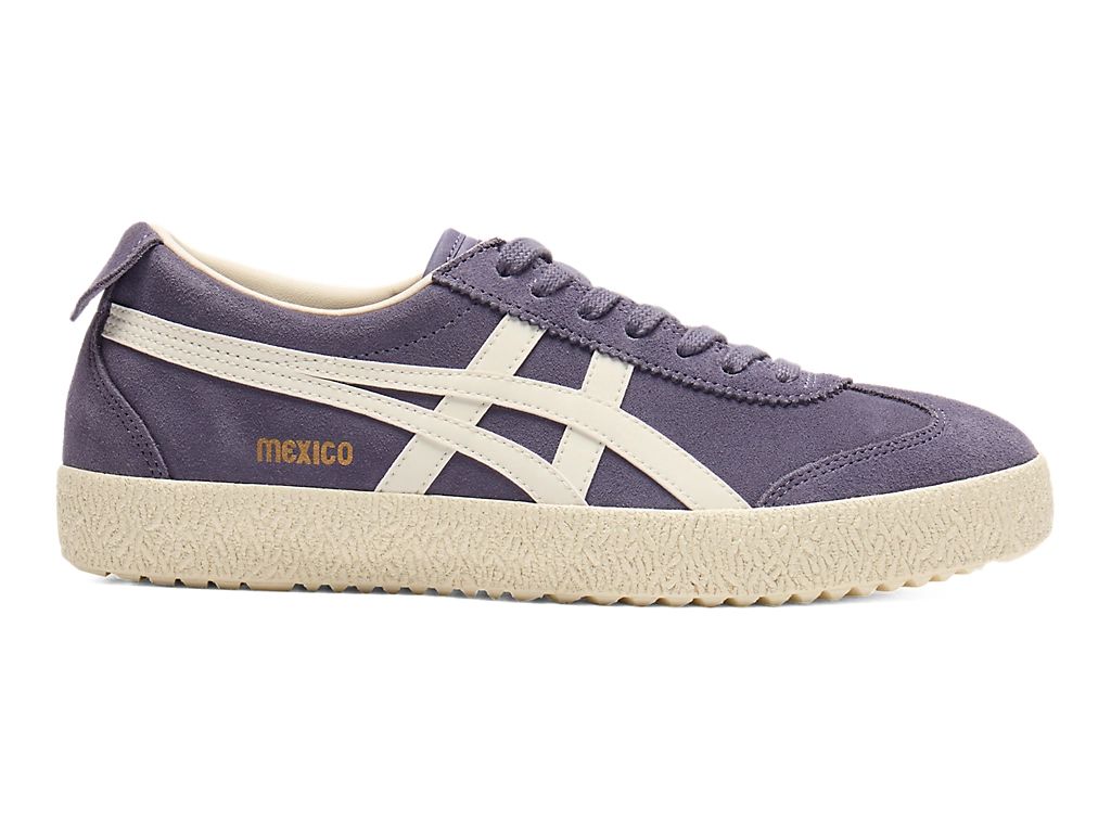 Onitsuka Tiger Mexico 66 Unisex Sneakers – Purple Suede  running shoes women asics mens shoes