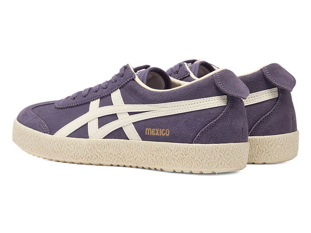 Onitsuka Tiger Mexico 66 Unisex Sneakers – Purple Suede  running shoes women asics mens shoes