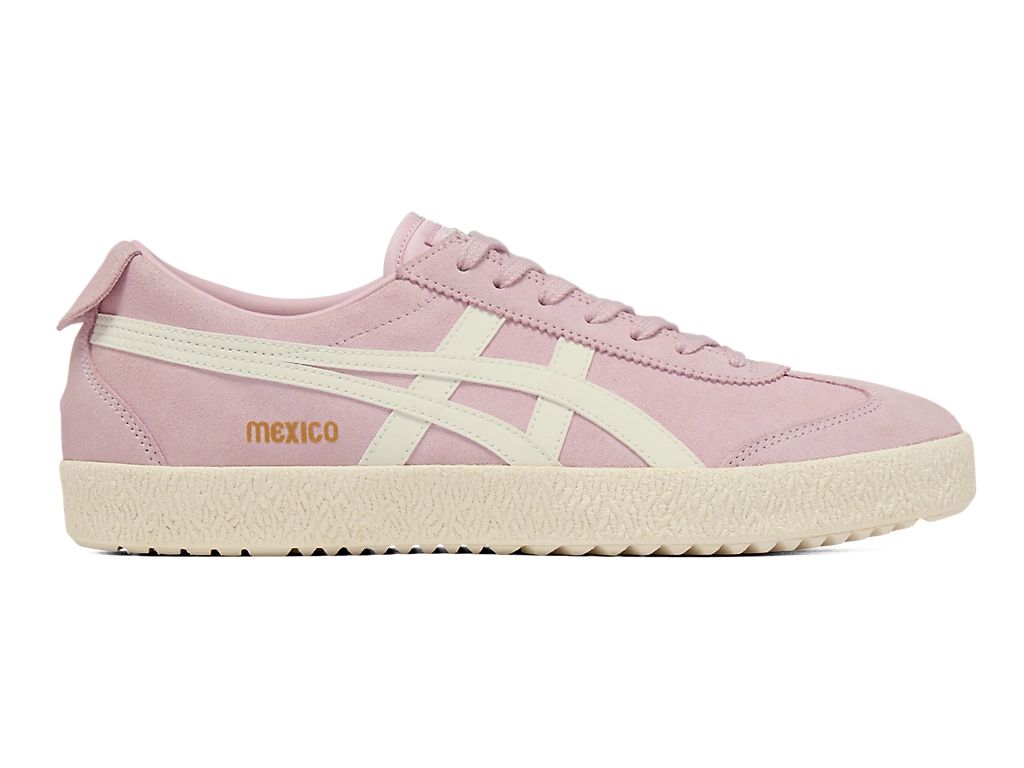 Onitsuka Tiger Mexico 66 Unisex Sneakers – Pink Suede  running shoes women asics mens shoes