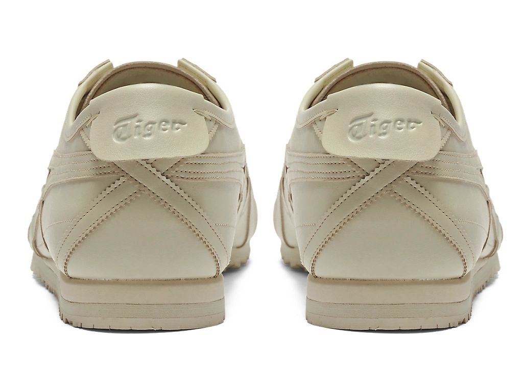 Onitsuka Tiger Mexico 66 Unisex Sneakers – Beige Leather  running shoes women asics mens shoes