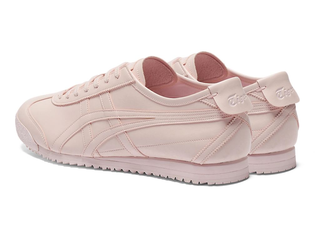 Onitsuka Tiger Mexico 66 Unisex Sneakers – Light Pink Leather  running shoes women asics mens shoes