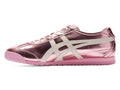 Onitsuka Tiger Mexico 66 Unisex Sneakers – Metallic Pink White Stripe  running shoes women asics mens shoes