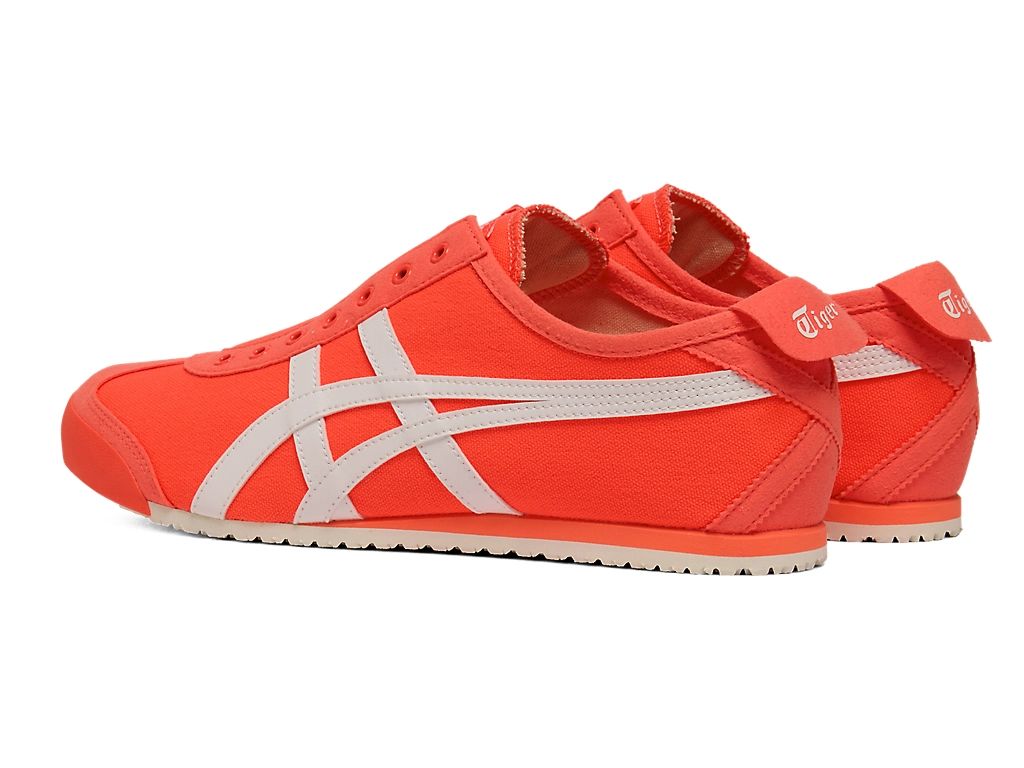 Onitsuka Tiger Mexico 66 Slip-On Unisex Sneakers – Orange White Stripe  running shoes women asics mens shoes
