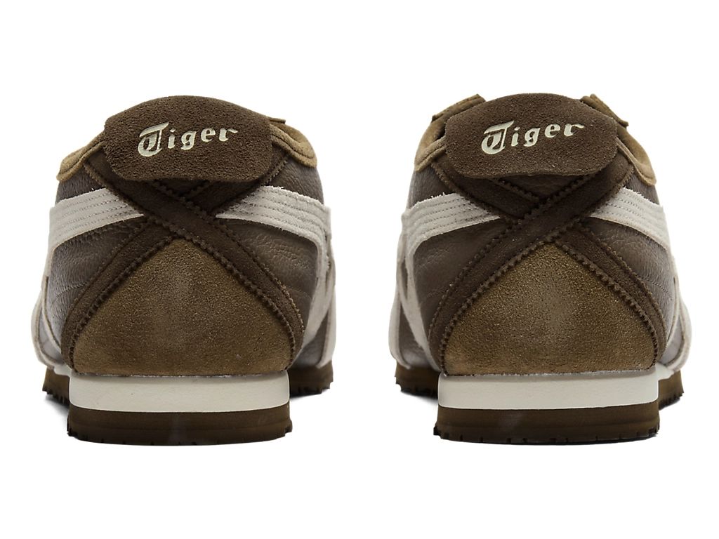 Onitsuka Tiger Mexico 66 Unisex Sneakers – Brown Off-White Stripe  running shoes women asics mens shoes