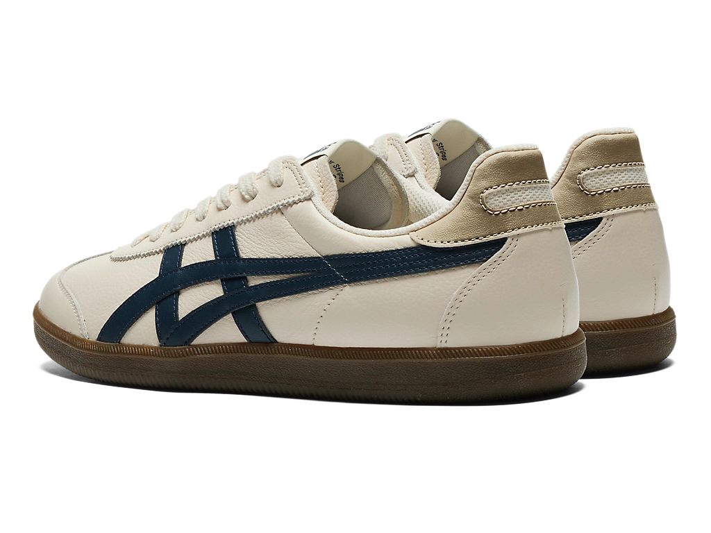 Onitsuka Tiger Tokuten Unisex Sneakers – Cream / Navy / Gold  running shoes women asics mens shoes