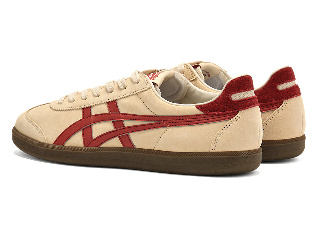 Onitsuka Tiger Tokuten Unisex Sneakers – Beige / Red  running shoes women asics mens shoes