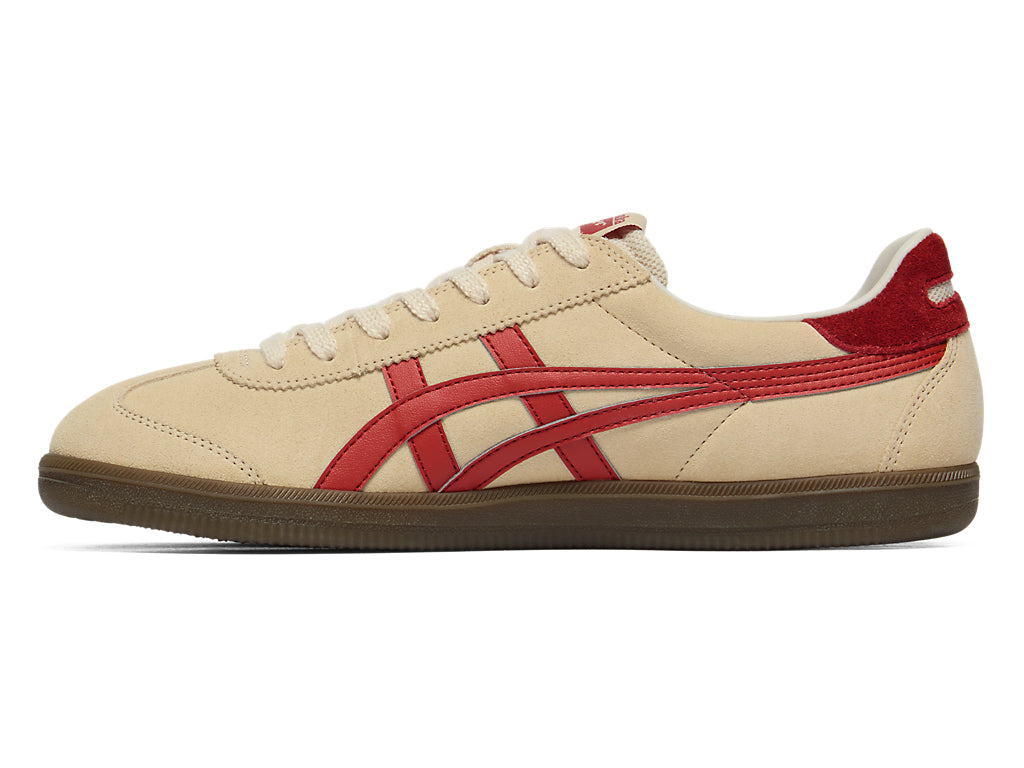 Onitsuka Tiger Tokuten Unisex Sneakers – Beige / Red  running shoes women asics mens shoes