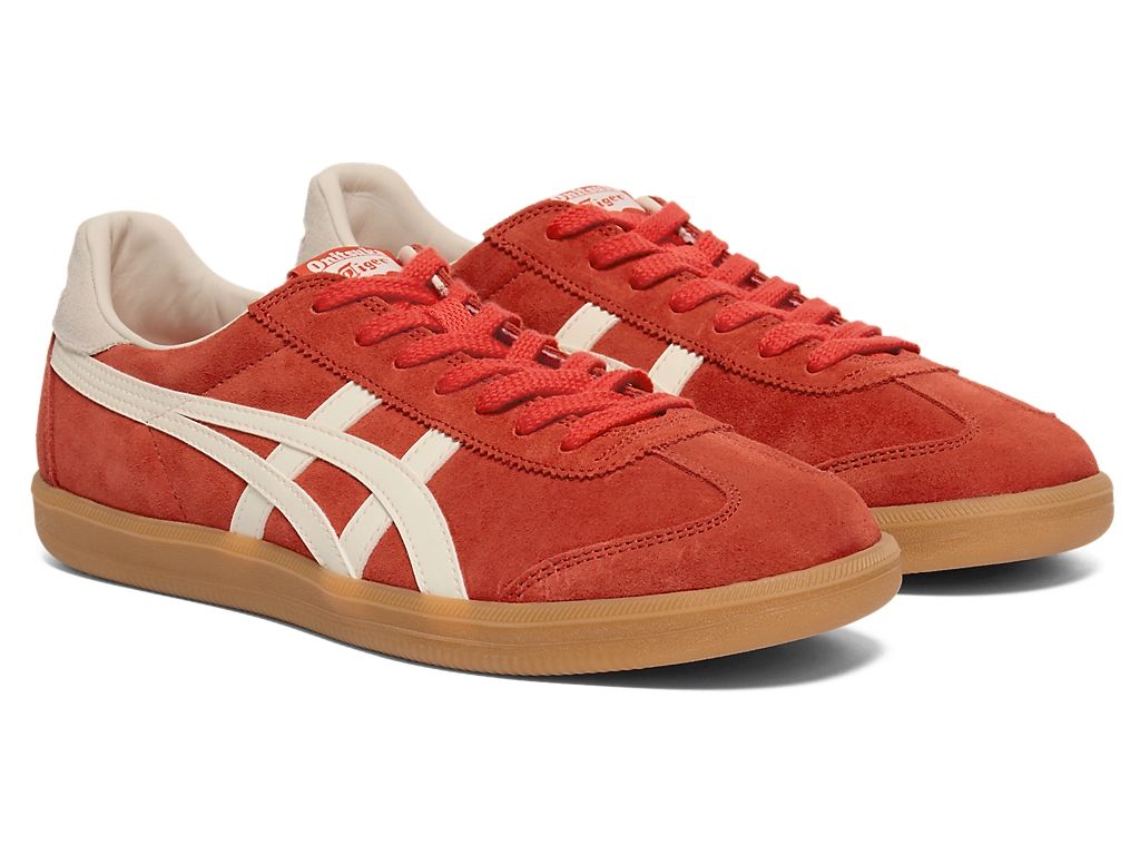 Onitsuka Tiger Tokuten Unisex Sneakers – Red / Off-White  running shoes women asics mens shoes