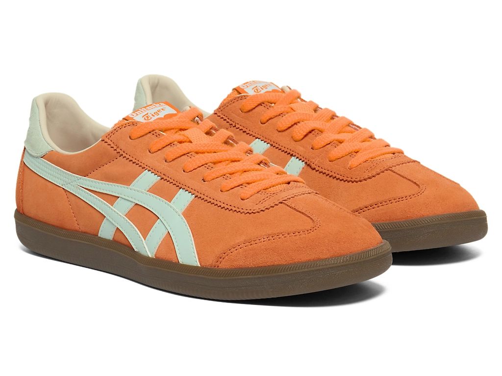 Onitsuka Tiger Tokuten Unisex Sneakers – Orange / Light Mint  running shoes women asics mens shoes