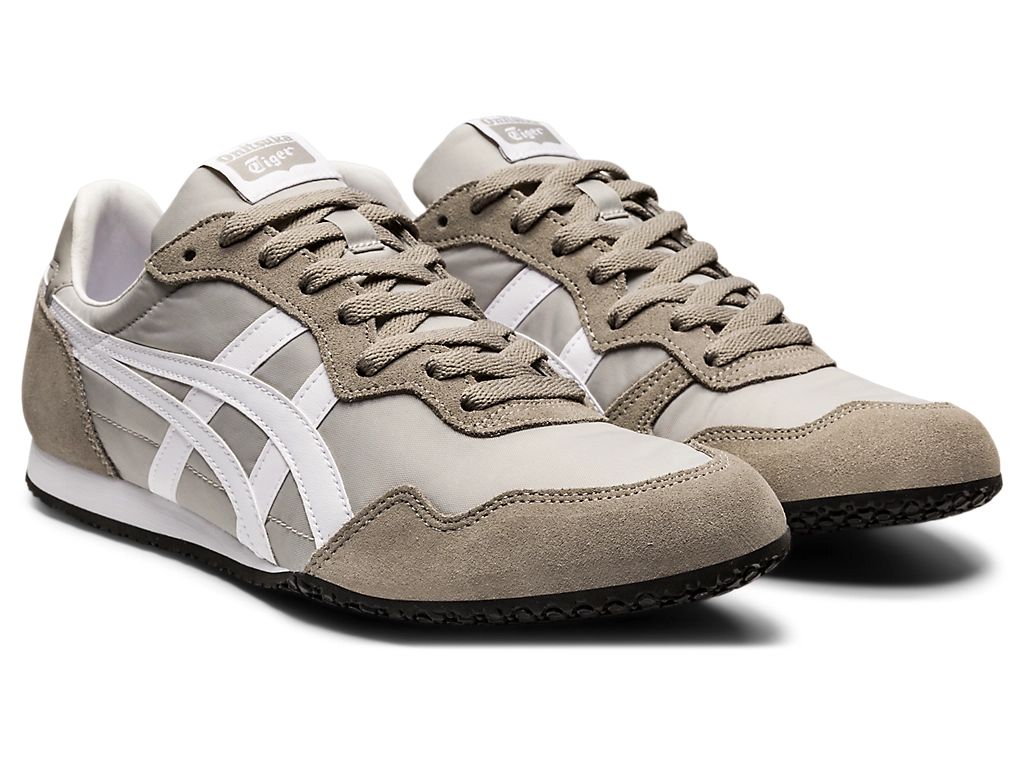 Onitsuka Tiger Serrano Unisex Sneakers – Taupe / White  running shoes women asics mens shoes