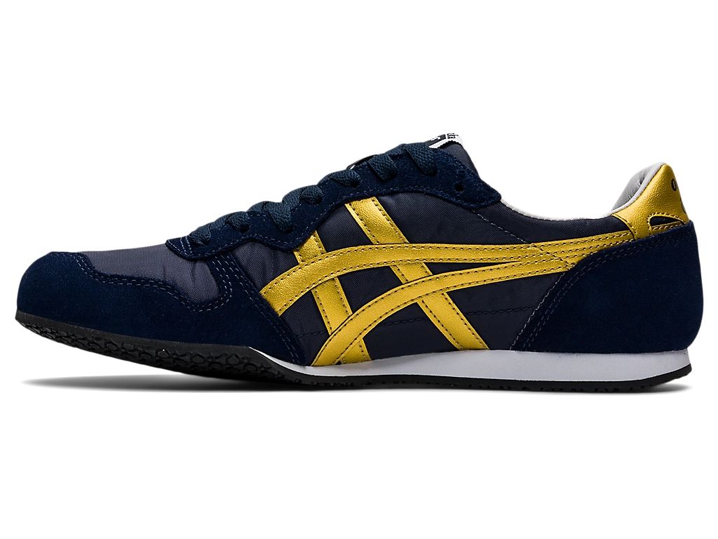 Onitsuka Tiger Serrano Unisex Sneakers – Navy / Gold  running shoes women asics mens shoes