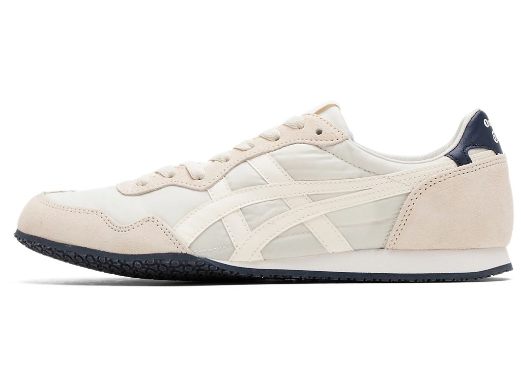 Onitsuka Tiger Serrano Unisex Sneakers – Cream / Navy  running shoes women asics mens shoes