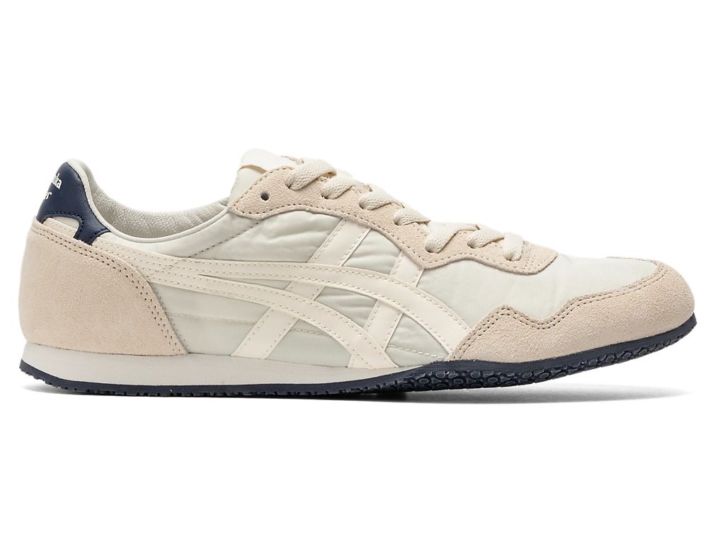 Onitsuka Tiger Serrano Unisex Sneakers – Cream / Navy  running shoes women asics mens shoes