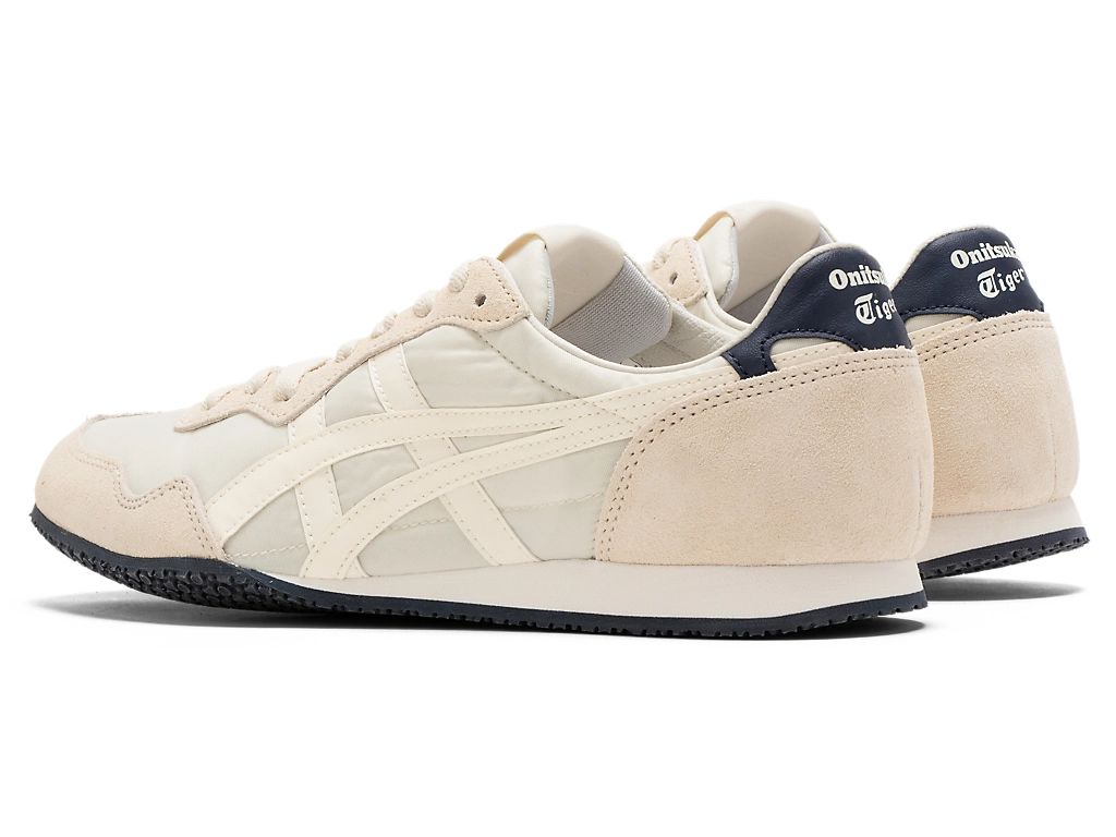 Onitsuka Tiger Serrano Unisex Sneakers – Cream / Navy  running shoes women asics mens shoes
